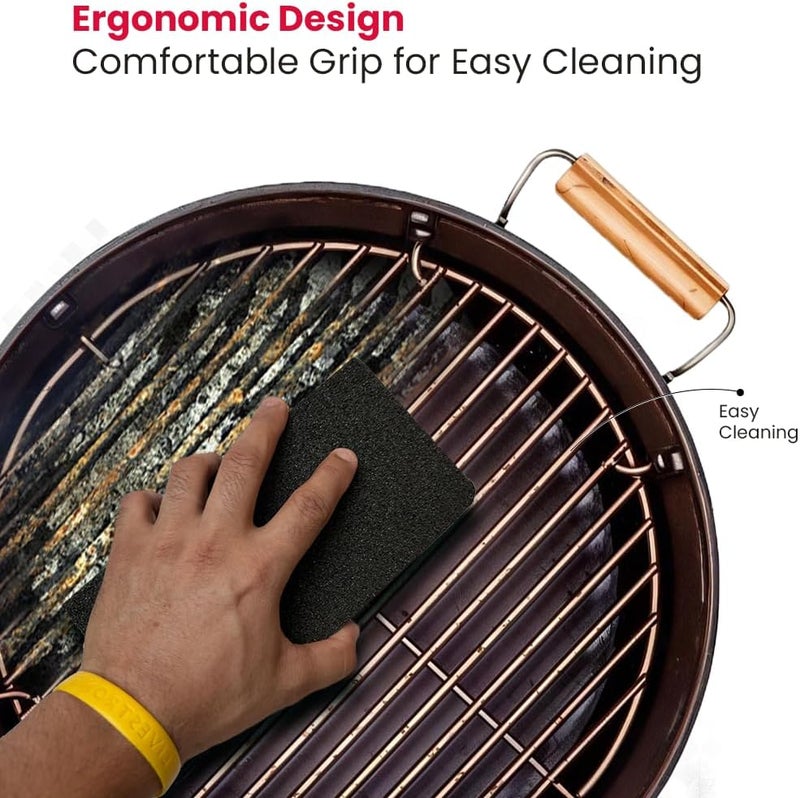 PailSail Heavy Duty Grill Cleaning Brick 1 Pack. Commercial Grade Pumice Stone Tool Cleans & Sanitizes Restaurant Flat Top Grills or Griddles. Remove Grease Stains and Dirt Without Harsh Chemicals or Abrasives - Image 4